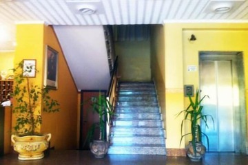 Interior entrance