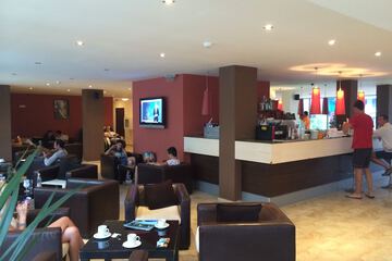 Lobby sitting area