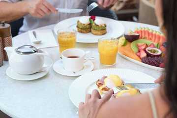 Breakfast area