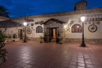 Front of property - evening/night