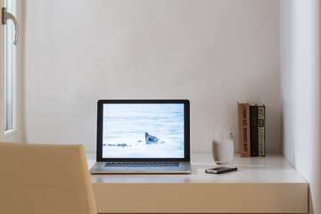 In-room business center