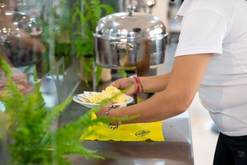 Breakfast buffet