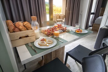 In-room dining