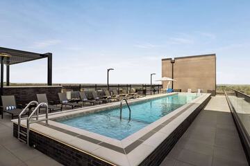 Rooftop pool