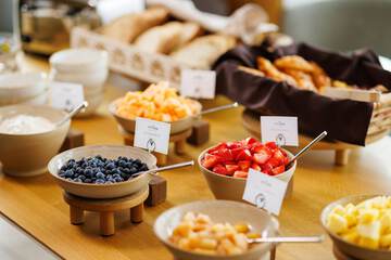 Breakfast buffet