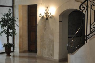Interior entrance