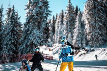 Skiing
