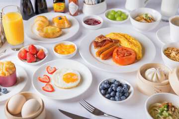 Breakfast buffet