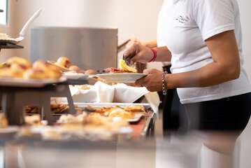 Breakfast buffet