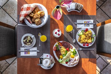 Breakfast buffet