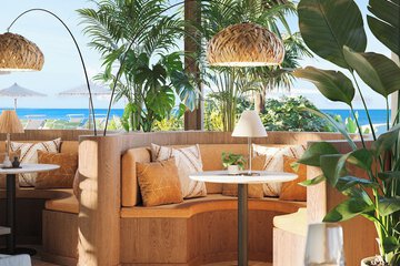 Swim-up bar