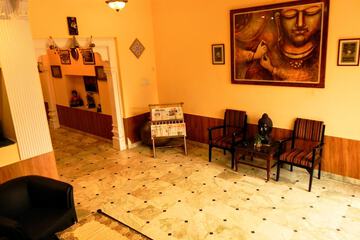Lobby sitting area