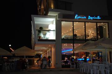 Front of property - evening/night