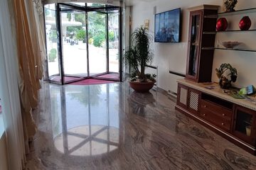 Interior entrance