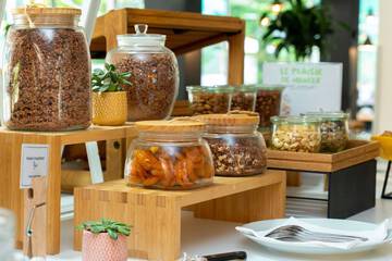 Breakfast area
