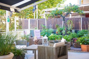 Rooftop terrace
