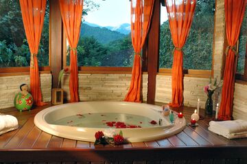 Private spa tub
