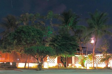 Front of property - evening/night