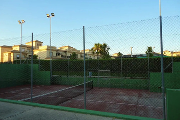 outside