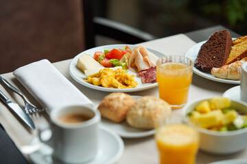 Breakfast buffet