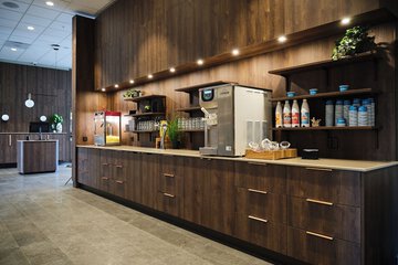 Breakfast area