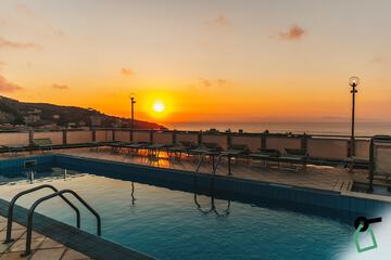 Rooftop pool