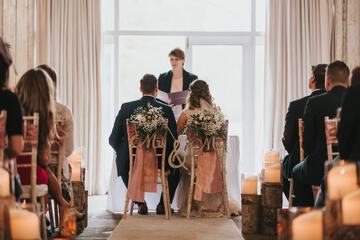 Indoor wedding