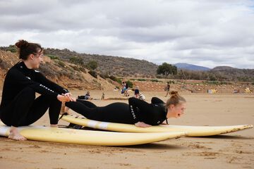 Surfing/boogie boarding