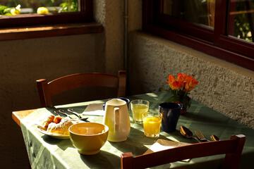 Breakfast area
