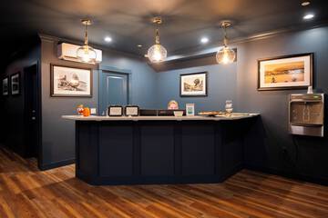 Check-in/check-out kiosk