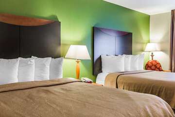 Guest room with two beds