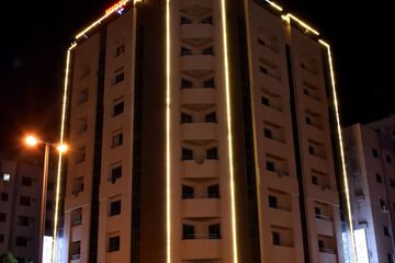 Front of property - evening/night