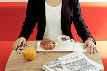Breakfast area