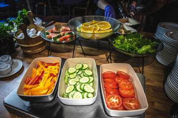 Breakfast buffet
