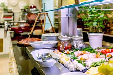 Breakfast buffet