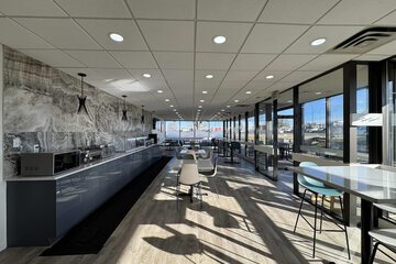 Breakfast area