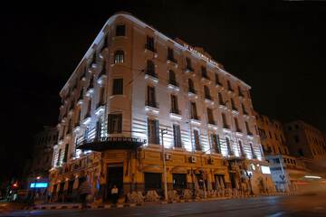 Front of property - evening/night