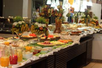 Breakfast buffet