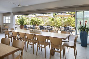 Breakfast area