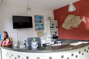 Interior entrance