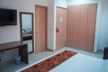 Interior entrance