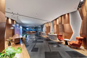 Lobby sitting area