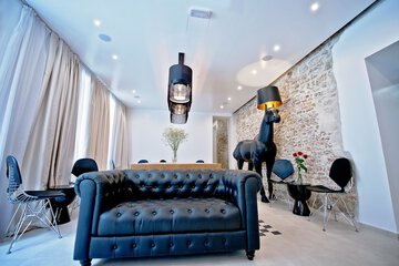 Lobby sitting area