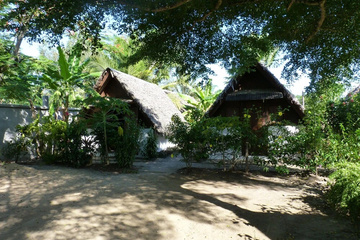 outside