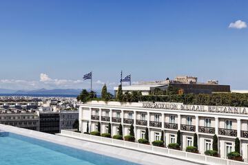 Rooftop pool