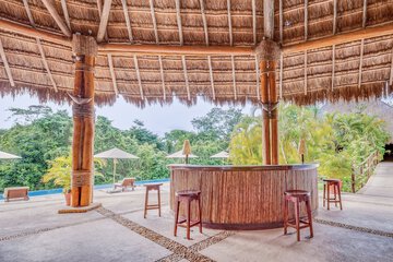 Poolside bar