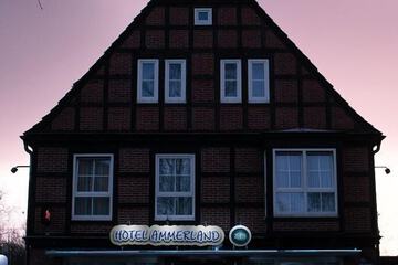 Front of property - evening/night