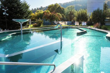 Indoor/outdoor pool