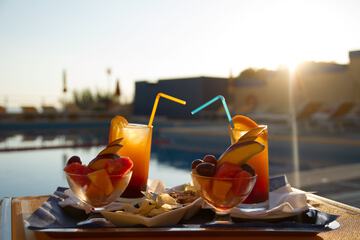 Poolside bar