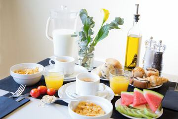 Breakfast buffet